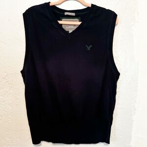 American Eagle wool blend vintage fit sweater vest size XXL